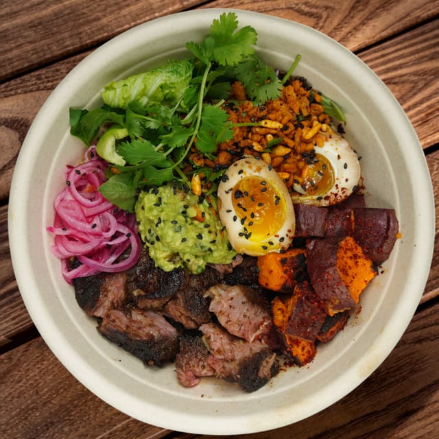 Steak & Eggs Bowl.
