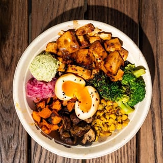 Build Your Own Sambal-Glazed Tofu Bowl